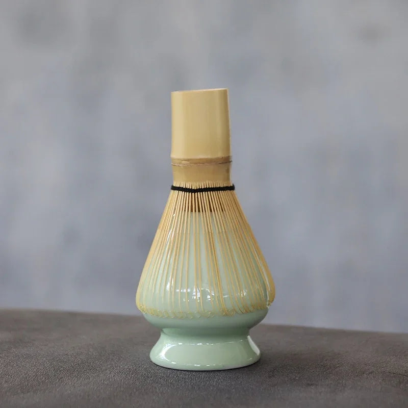Juego de cepillo para remover té matcha