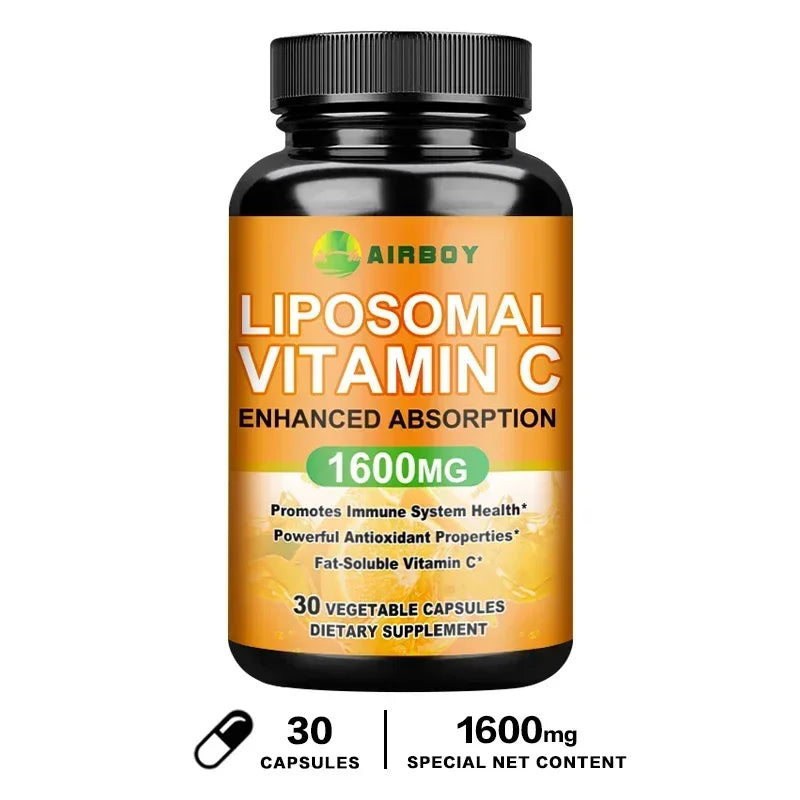 Cápsulas de vitamina C liposomal - 30 unidades