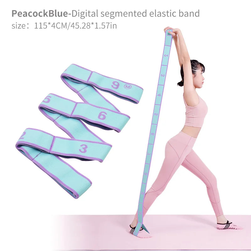 Banda elástica multibucle para yoga, danza y pilates