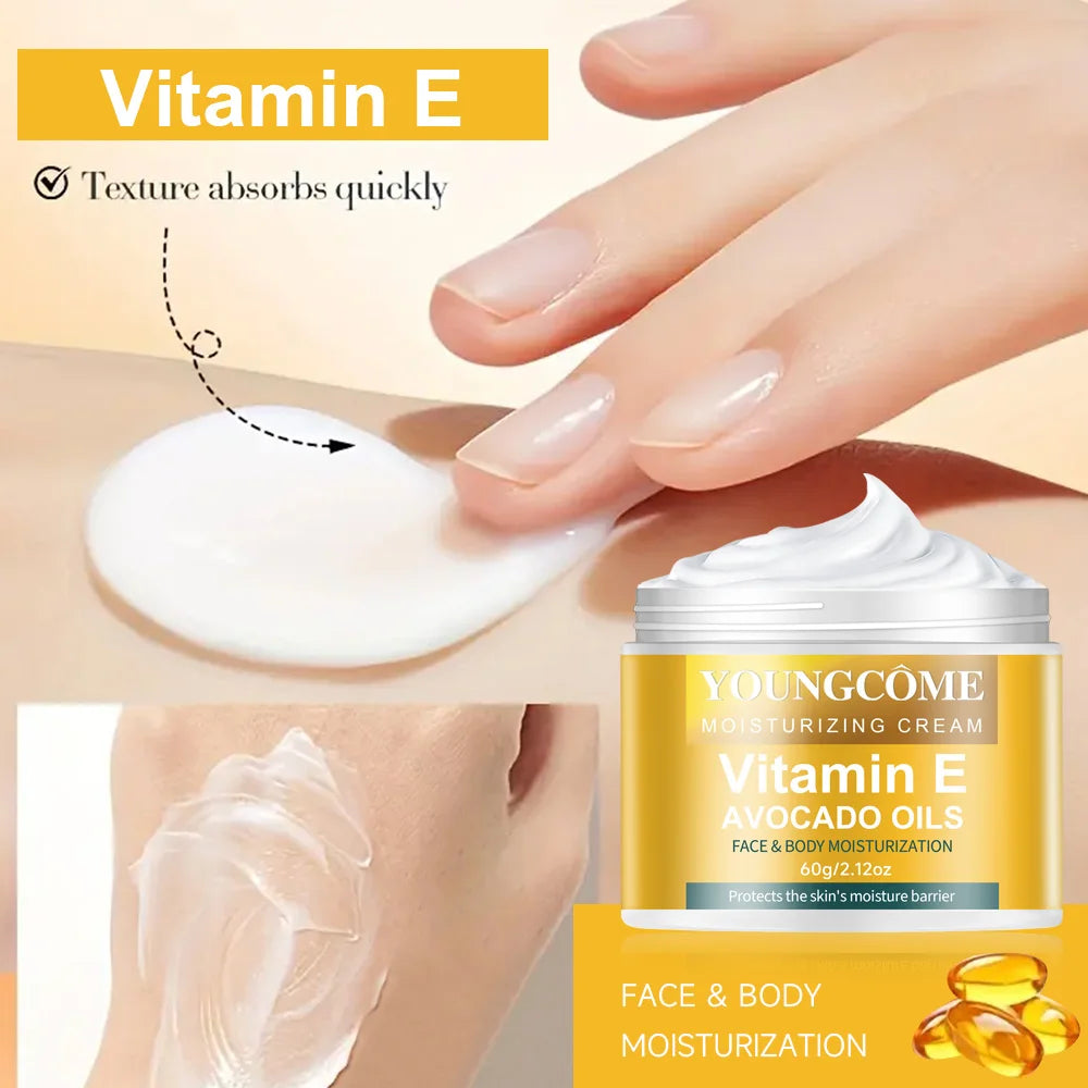 Crema hidratante con vitamina E 30 g - Cosmética para el cuidado de la piel