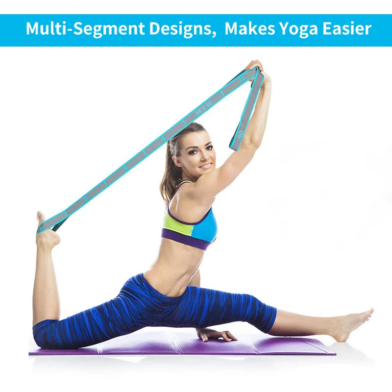 Banda elástica multibucle para yoga, danza y pilates