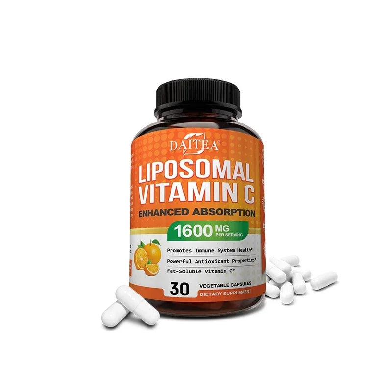 Cápsulas de vitamina C liposomal - 60 unidades
