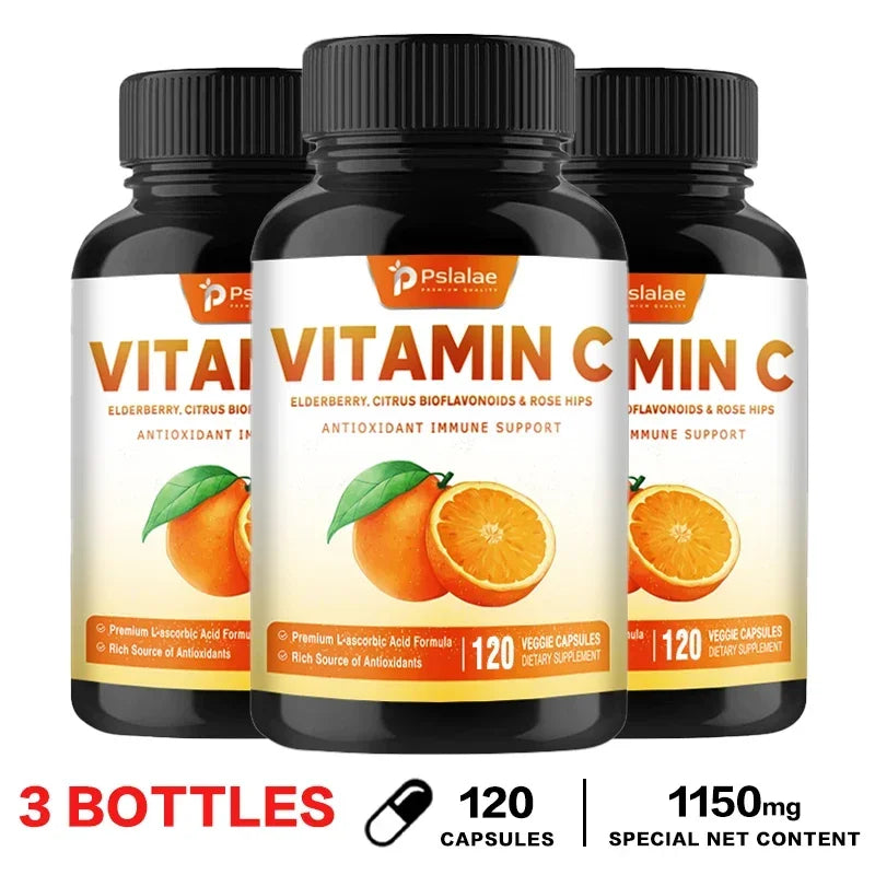 Suplemento de vitamina C con saúco