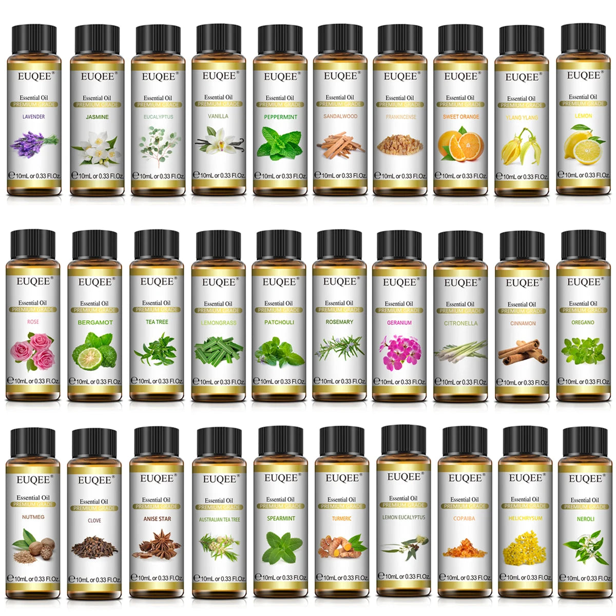 Colección de aceites aromáticos - 10 ml multifragancia