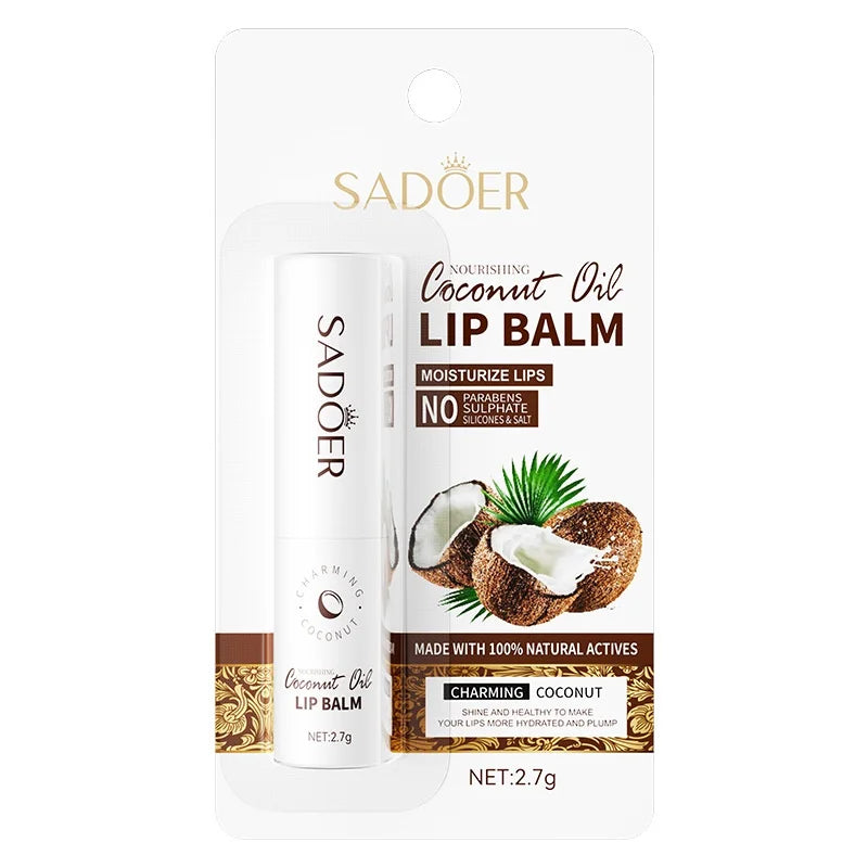 Bálsamo labial SADOER Aloe/Coco/Vitamina C 2,7 g - Cuidado labial hidratante