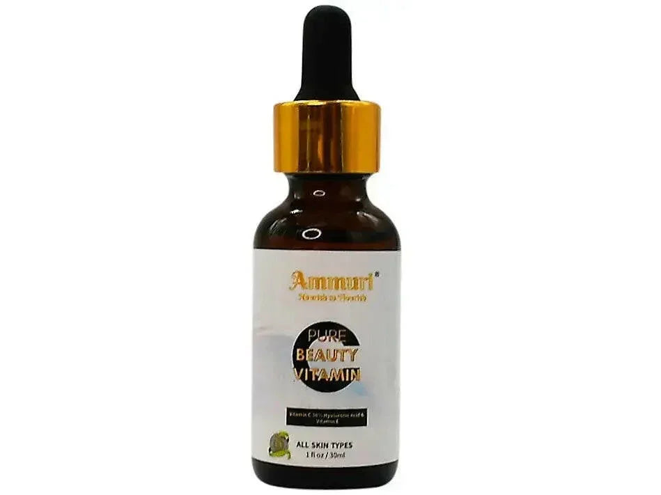 Ammuri Vitamin C 30% Face Serum with Hyaluronic Acid, 30ml