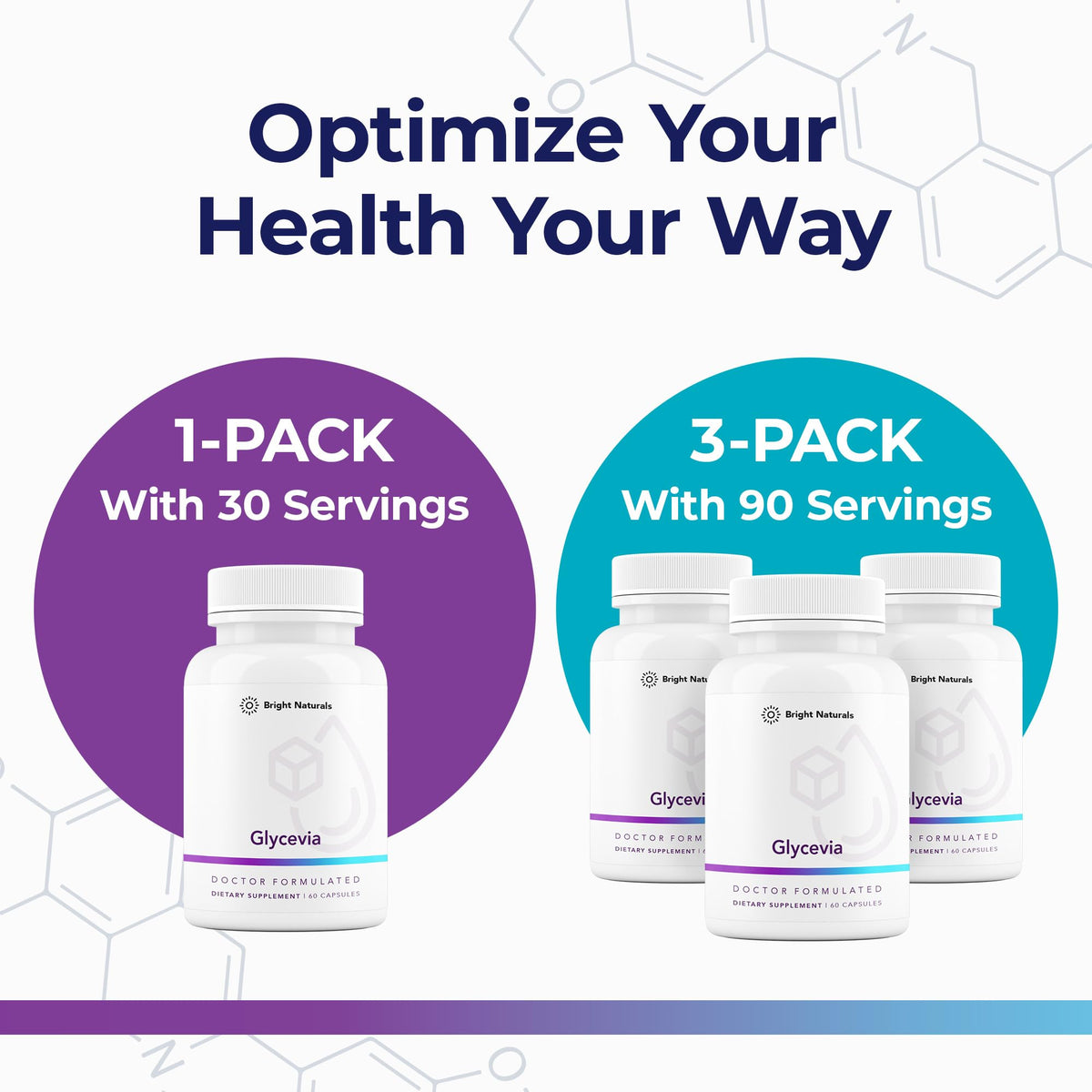 Bright Naturals Glycevia – GlucoVantage Dihydroberberine & Cinnamon | 90 Servings - Calm Era