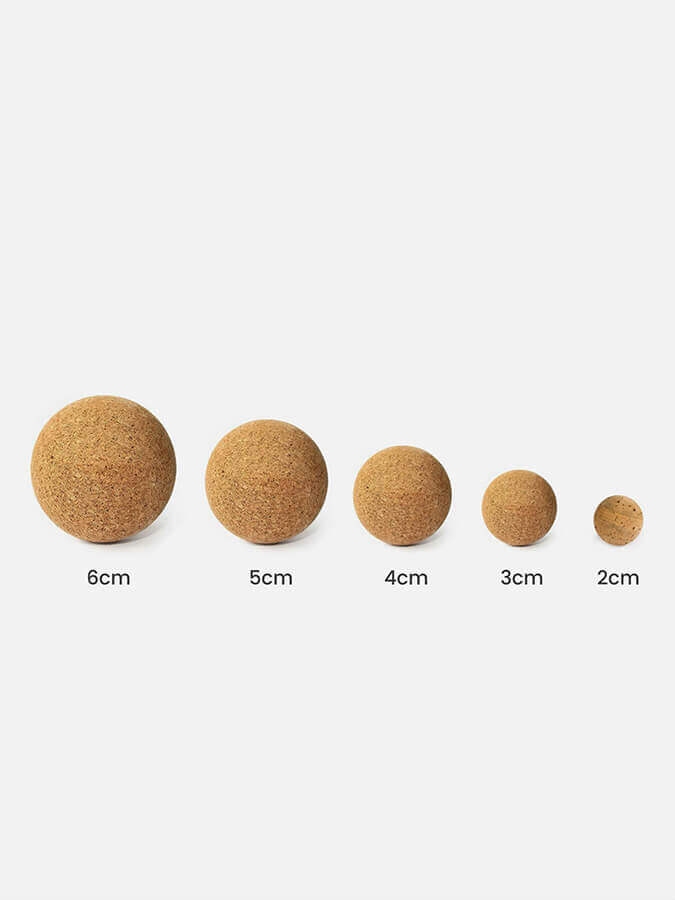 Yoga Studio Cork Massage Balls — Twin Pack
