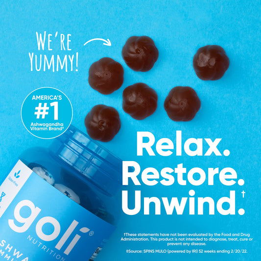 Goli Ashwagandha & Vitamin D Gummies