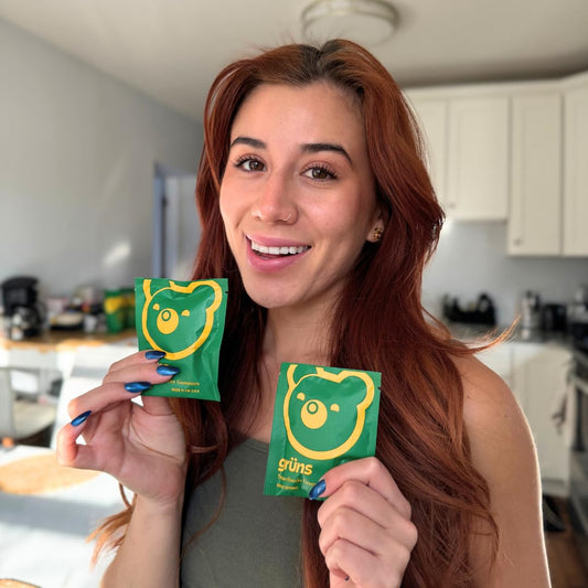 Grüns Adults Super Greens Multivitamin Gummies | 60+ Nutrients & 6g Fibre | 28 Daily Packs
