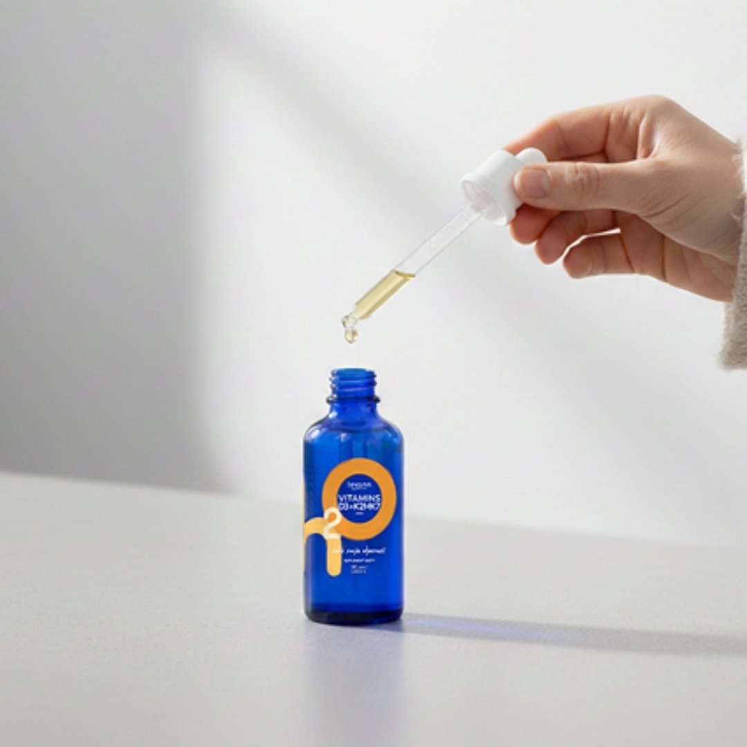 Vesa Beauty H2O Vitamin D3 + K2 MK7 Drops, 50ml