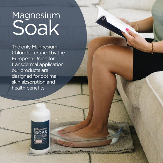 Pure Zechstein Magnesium Oil Bath Soak – Transdermal Magnesium | 32oz