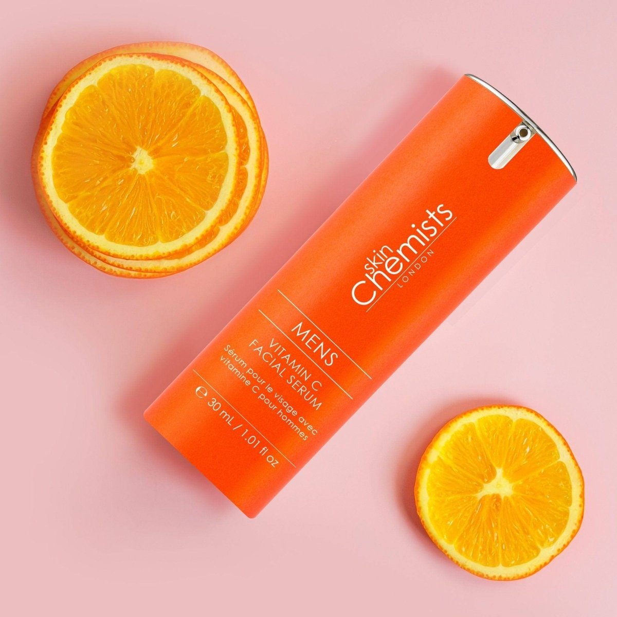 skinChemists Men's Vitamin C Facial Serum, 30ml