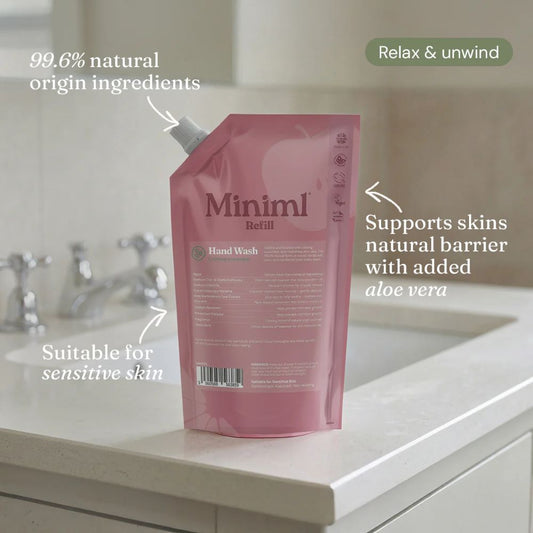 Miniml Cucumber & Aloe Vera Hand Soap — 1L Refill