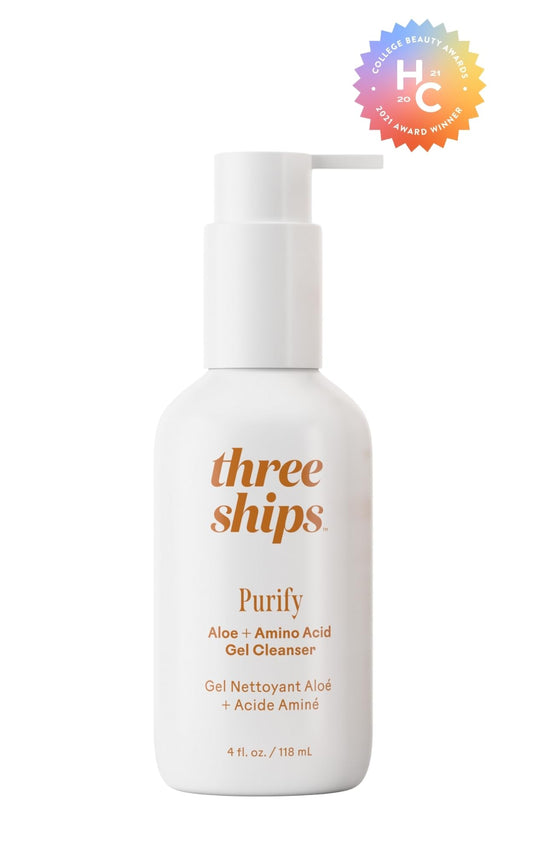 Three Ships Purify Aloe + Amino Acid Gel Cleanser - Calm Era