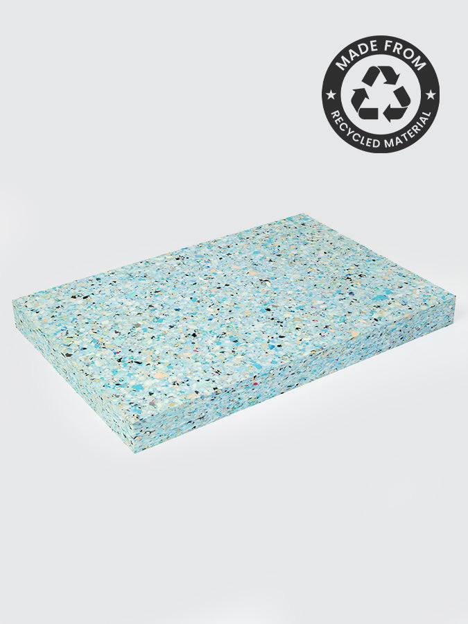 Recycled Chip Foam Extra Large Yoga Pad Block — 60x40x5cm