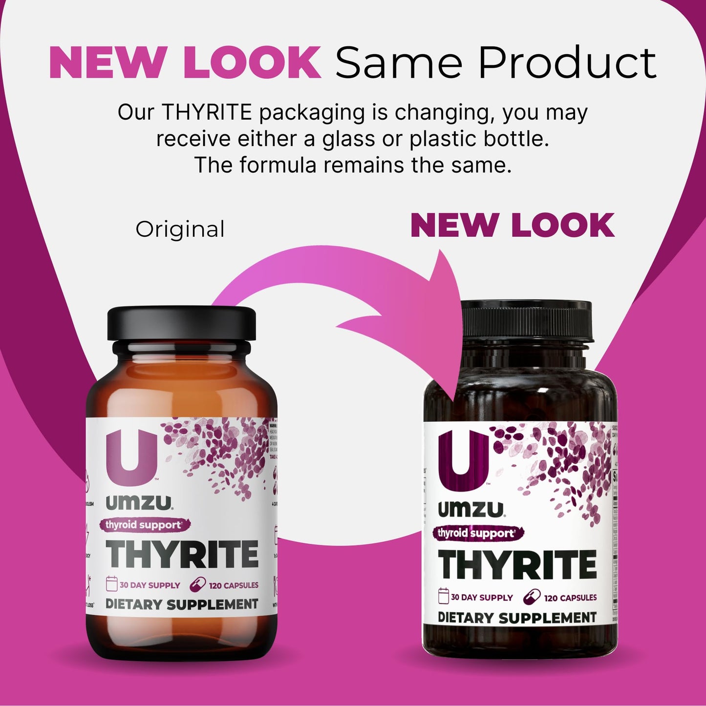 UMZU Thyrite Thyroid Support — 120 Capsules
