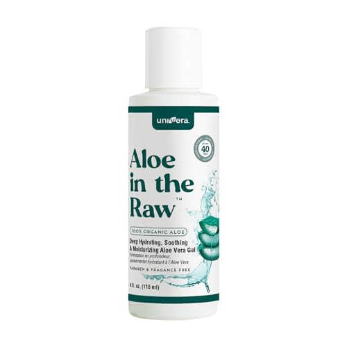 Univera Aloe in the Raw — 100% Organic Aloe Vera Gel, 4oz
