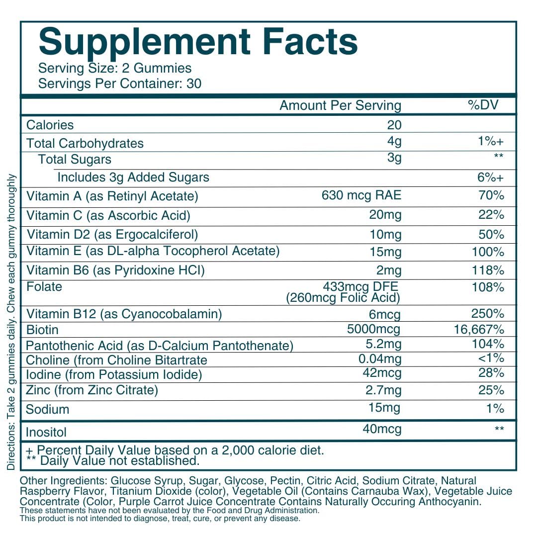 WEEM Hair, Skin & Nails Gummies — Extra Strength