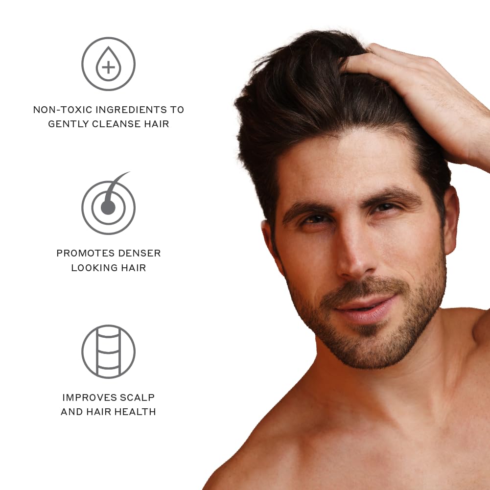 Zenagen Revolve Men’s Thickening Shampoo – Plant-Based 5-Minute Treatment 75mL