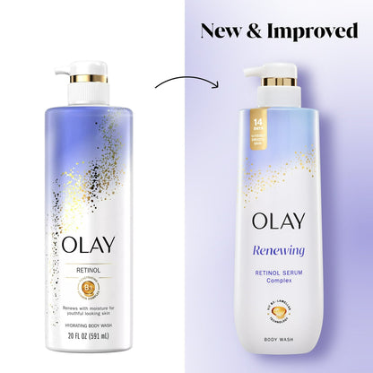Olay Retinol Serum Complex Body Wash with B3, 20 fl oz