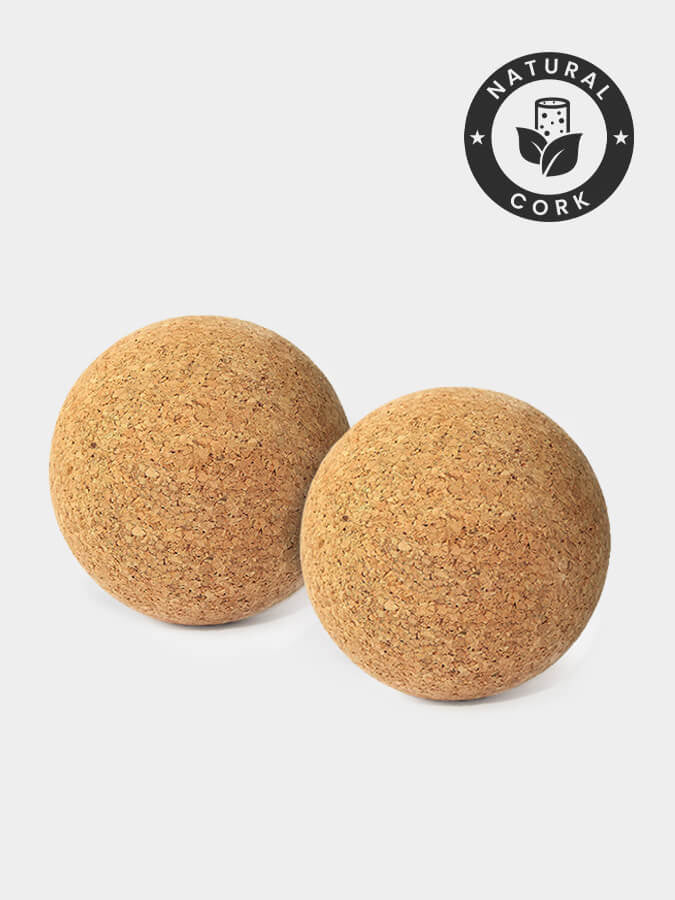 Yoga Studio Cork Massage Balls — Twin Pack