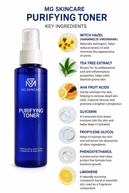 MG Skincare Purifying Toner with Salicylic Acid