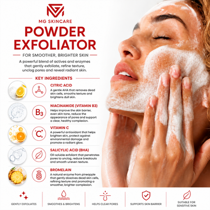 MG Skincare Powder Exfoliant with Oats