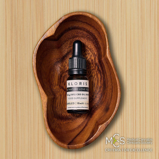 KLORIS 1000mg CBD Oil Drops 10%