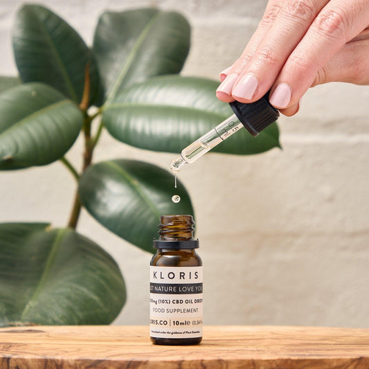 KLORIS 1000mg CBD Oil Drops 10%