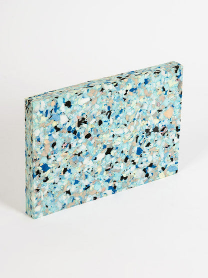 Yoga Studio 1 Inch Chip Foam Half Yoga Block (30x20x2.5cm)