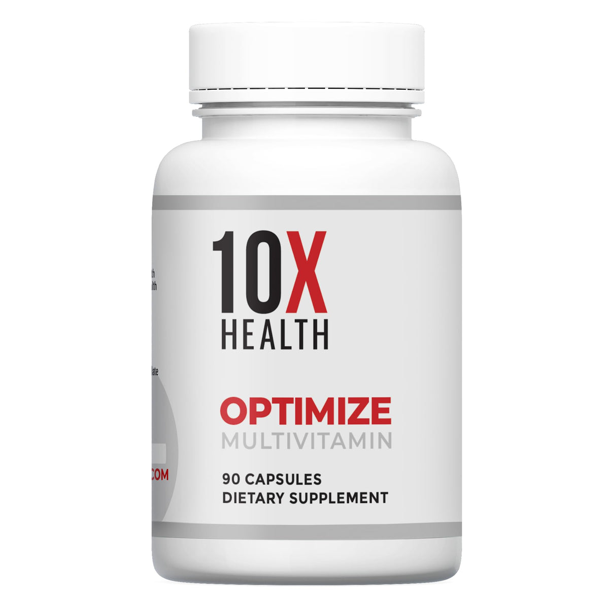 10X Health System Optimize Multivitamin for Men – 90 Capsules | 34-in-1 Methylated Formula, 5-MTHF, NAC, 800 mcg B12 - Calm Era
