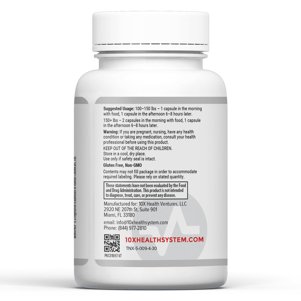 10X Health System Optimize Multivitamin for Men – 90 Capsules | 34-in-1 Methylated Formula, 5-MTHF, NAC, 800 mcg B12 - Calm Era