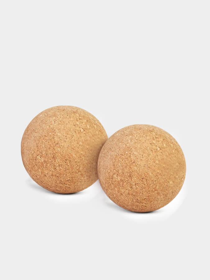 Yoga Studio Cork Massage Balls — Twin Pack