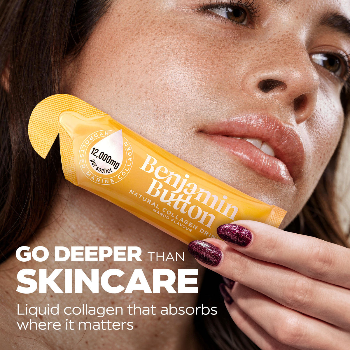 Benjamin Button Mango Marine Collagen Drink Sachets