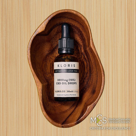 KLORIS 3000mg CBD Oil Drops 10%
