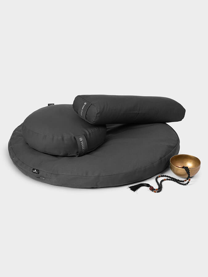 Yoga Studio EU Zabuton Meditation Kit — Zafu & Pranayama Bolster