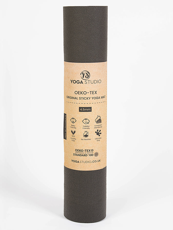 Yoga Studio Oeko-Tex Long & Wide Yoga Mat – Extra Space & Cushioning | 4.5mm