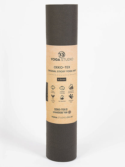 Yoga Studio Oeko-Tex Long & Wide Yoga Mat – Extra Space & Cushioning | 4.5mm