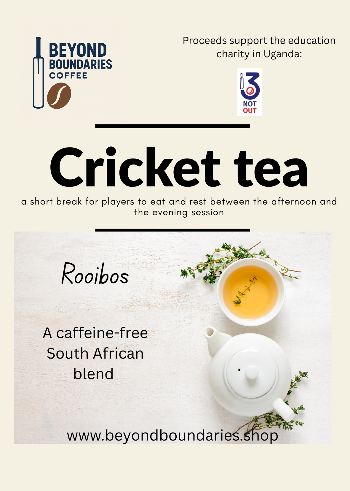 Cricket Tea - Rooibos - 250g
