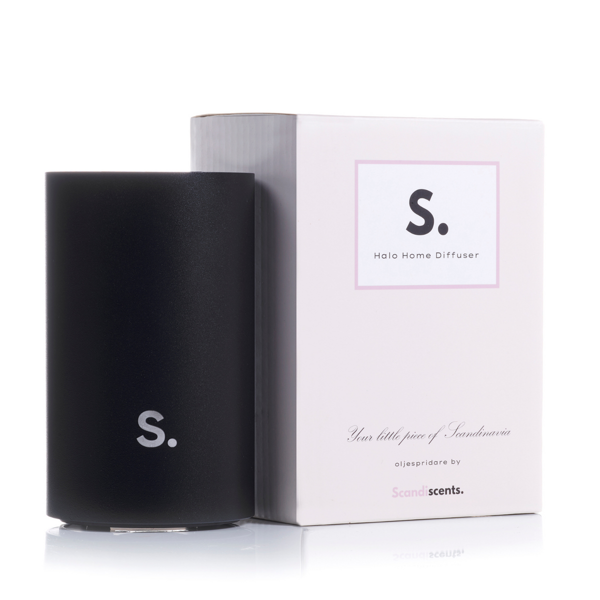 Halo Home Waterless Scented Oil Diffuser – Portable Aromatherapy Diffuser