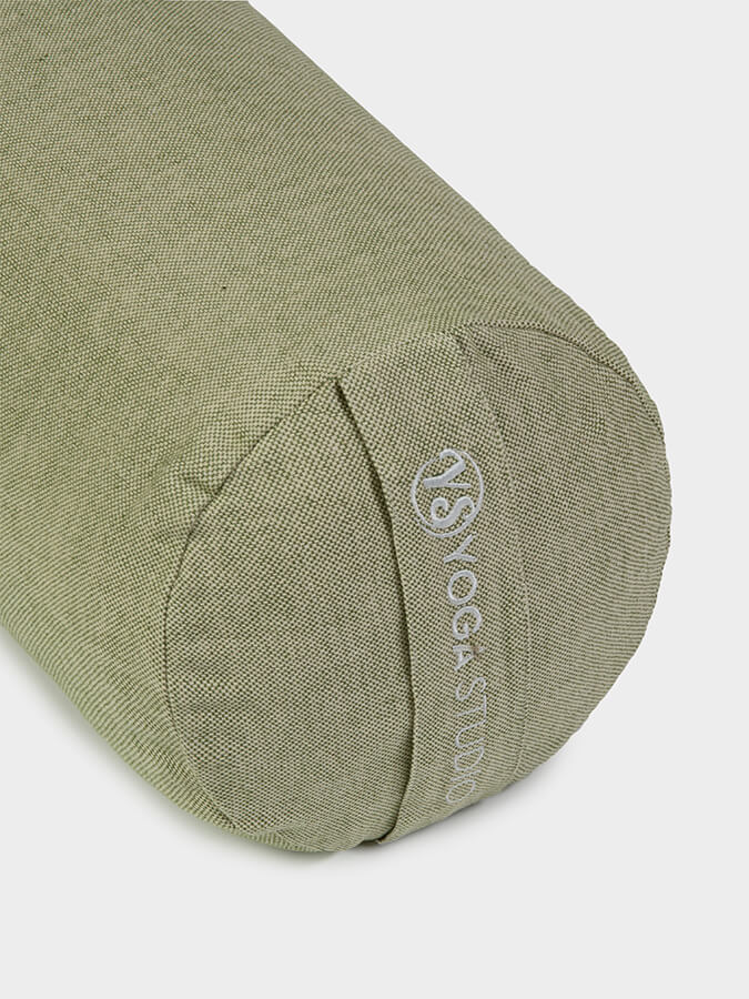 Yoga Studio Organic Buckwheat Two Toned Meditation Bolster
