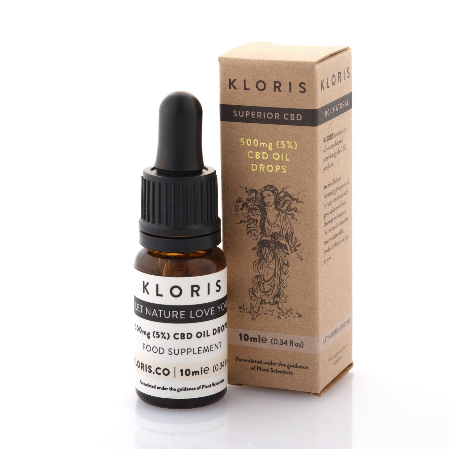KLORIS 500mg CBD Oil Drops 5%
