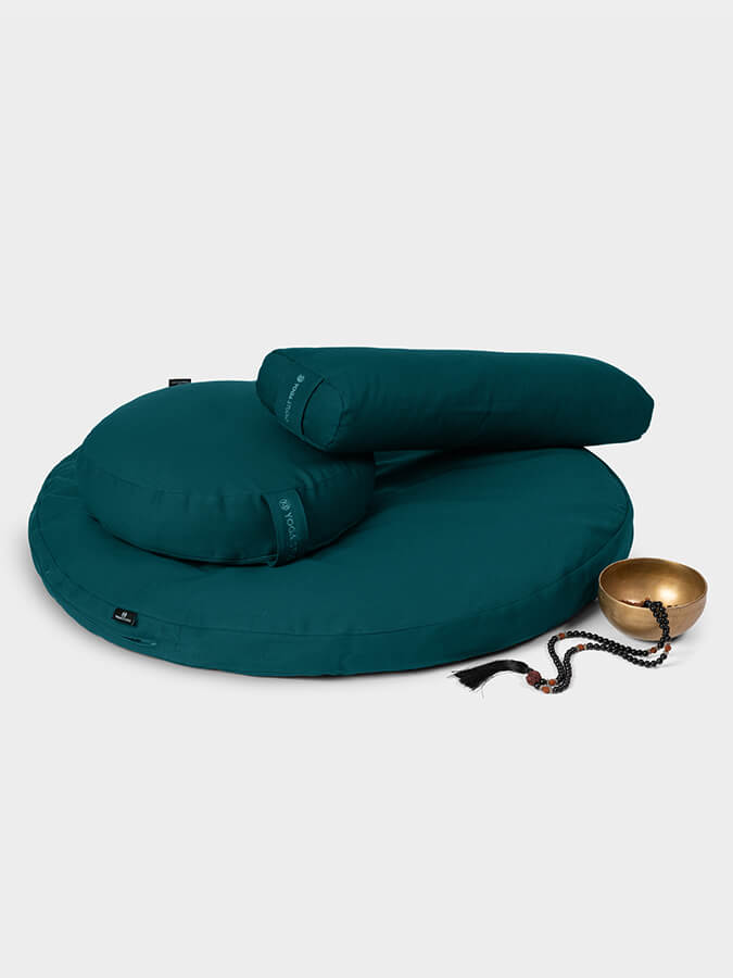 Yoga Studio EU Zabuton Meditation Kit — Zafu & Pranayama Bolster