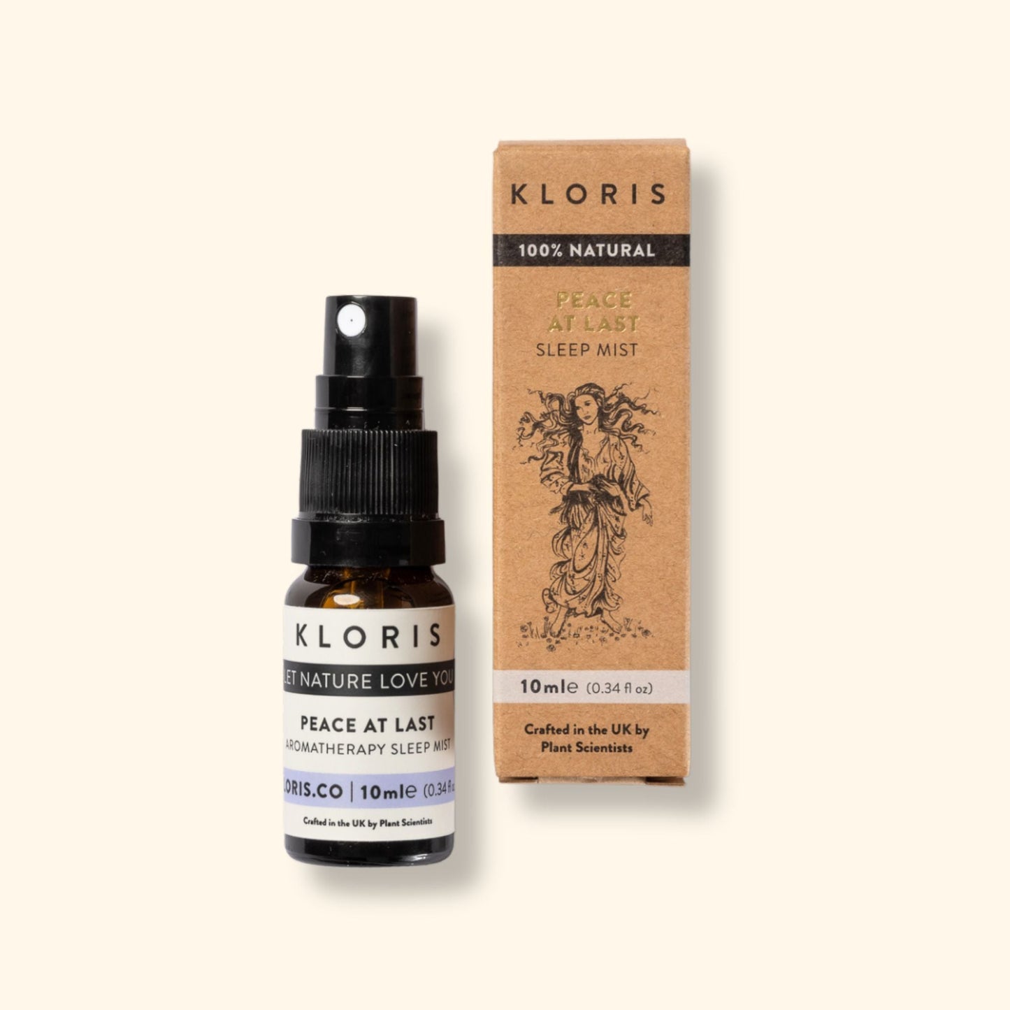 KLORIS Peace-At-Last Aromatherapy Sleep Mist Travel Size 10ml