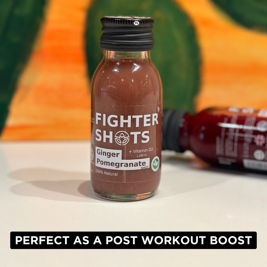 Fighter Shots Ginger, Pomegranate & Vitamin D3 60ml
