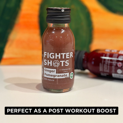 Fighter Shots Ginger, Pomegranate & Vitamin D3 60ml