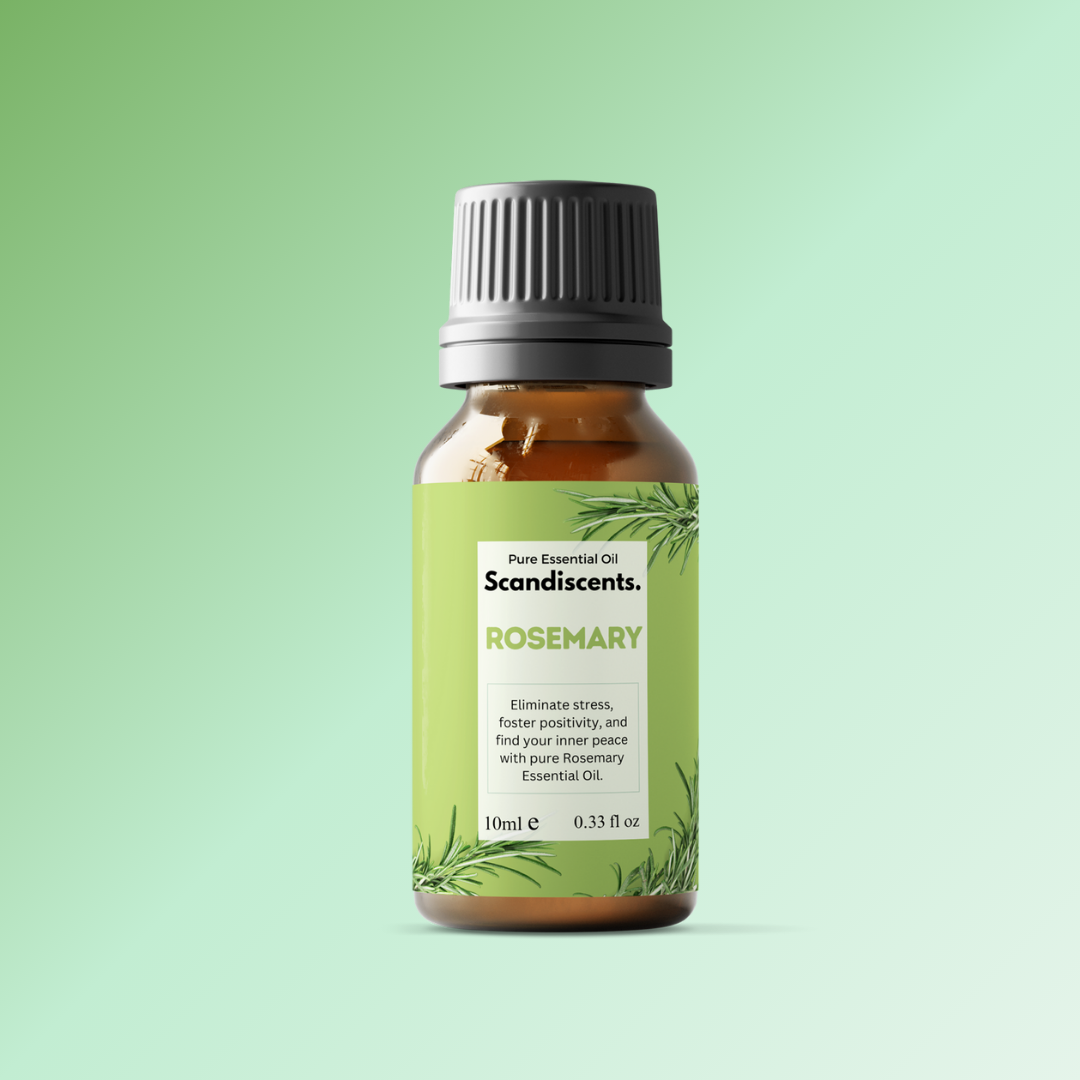 Scandiscents Rosemary Essential Oil – Pure & Natural Aromatherapy Oil