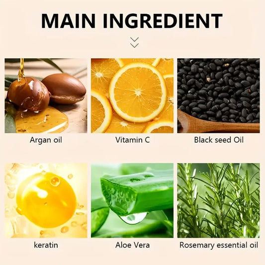 Suero hidratante con vitamina C - Esencia facial coreana para el cuidado de la piel