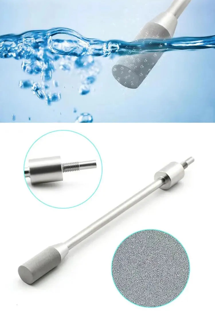 Cabezal aireador de agua rica en hidrógeno